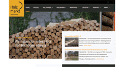 Desktop Screenshot of holzmarkt-ostschweiz.com