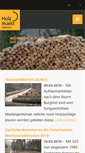 Mobile Screenshot of holzmarkt-ostschweiz.com